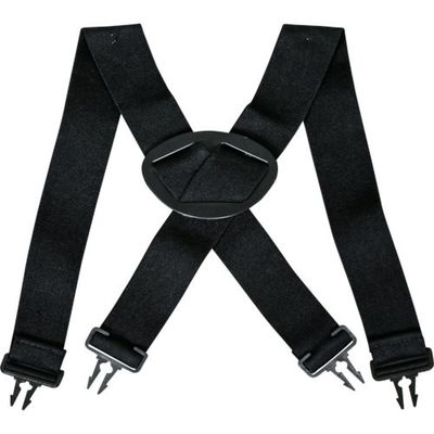 阪神素地 ハンシン RAー1B サロペット用肩ベルト ブラック RA-1B 1着 133-2501（直送品）