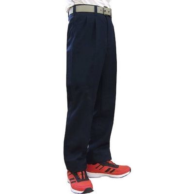 トーマセンイ TEAGLES ポリエステルスラックス ネイビー 73 6951 NA 1枚 426-0702（直送品）