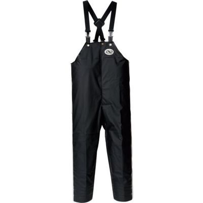 阪神素地 ハンシン RAー53 サロペット ブラック L RA-53-BK-L 1着 158-2956（直送品）