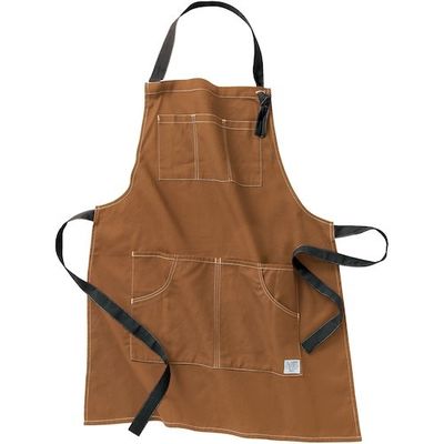 クロダルマ エプロン キャメル フリーサイズ DG902-65-F 1着 452-5026（直送品）