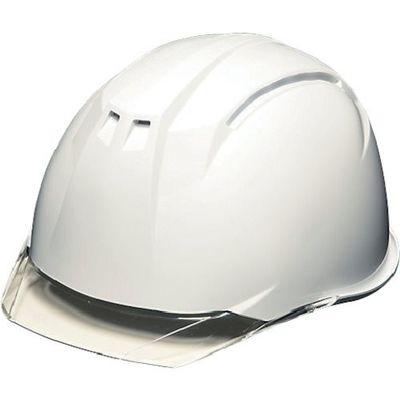 DICプラスチック DIC 透明バイザーヘルメット AP11EVOーC KP 白/クリア AP11EVO-C-HA6-KP-W/C 1個（直送品）