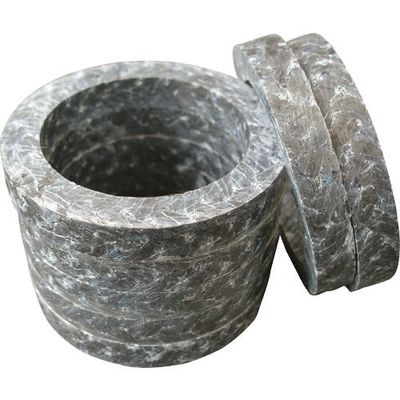 Matex 蒸気用低摺動高圧グランドパッキン リング成型品 内径38×外径58×高さ10mm 8535R-38-58-10 1セット(5個)（直送品）