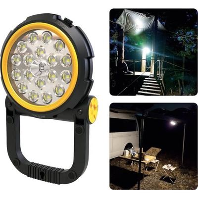 グリーンクロス 「実用新案登録」充電式LED 20W コンパクト 点灯3モード TypeーC充電 YCー03W 6300031467 1台（直送品）