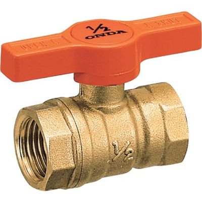 オンダ製作所 F2型(コンパクトボール) Rc2×Rc2 Tハンドル F2-T50 1個 267-2008（直送品）