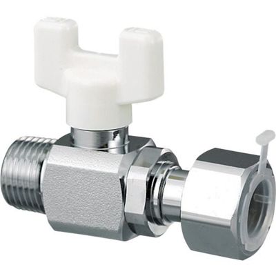 オンダ製作所 AE6型 R3/4×ナット付アダプター(G3/4) メッキ付 日本水道協会認証登録品 AE6-20M-S 1個（直送品）