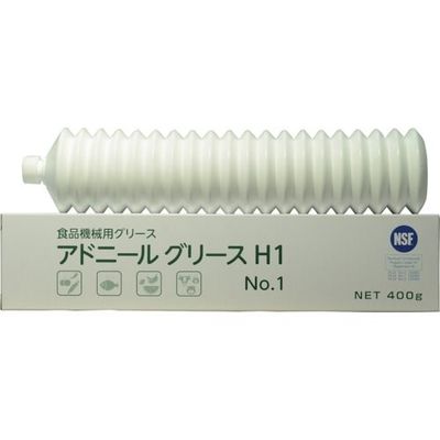 ヤナセ製油 ヤナセ 食品機械用潤滑剤 アドニールグリースH1 No.1 400g 29000-04-1 1セット(6本) 261-9829（直送品）