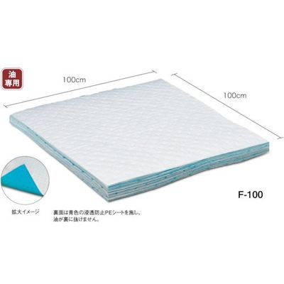 湘南ワイパーサプライ SWS Oilguardマット F100 721068 1セット(10枚) 357-9105（直送品）