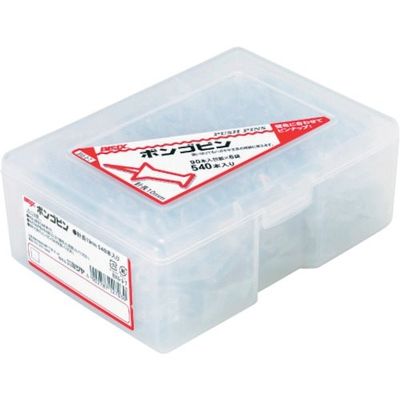 ミツヤ BX5 ボンゴピン透明540本 BX5-3-T 1セット(1620本:540本×3箱) 358-9881（直送品）