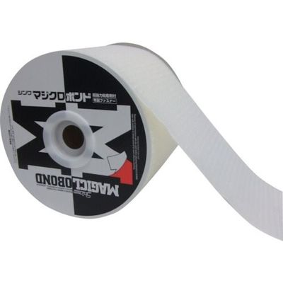 伸和 Shinwa マジクロボンド メス 強粘着付 100mm×5m 白 2W3L5UC1005W 1巻 813-1269（直送品）