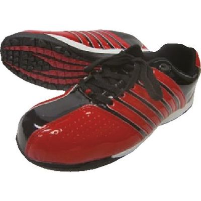 富士手袋工業 富士手袋 エナメル セーフティスニーカー 紐式 赤(レッド) 27.0cm 5008-R-27.0 1足 197-7687（直送品）