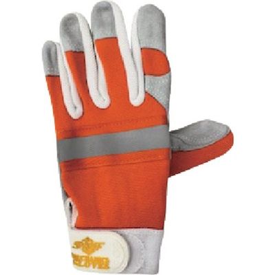 新日本トーカ貿易 SNT 牛革メカニックグローブ(L) MEC-3117-L 1双 434-5022（直送品）