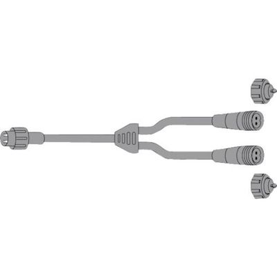 ジェフコム Y型分岐ケーブルSJX（2P） SJX-E06-Y12-2P 1個 404-7721（直送品）