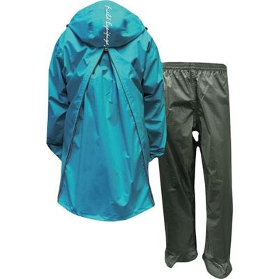 トオケミ 上下組レインスーツ アリアバックパッカー ブルー 7890-BP BLUE 3L 1着 246-3784（直送品）