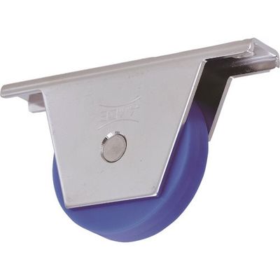 ヨコヅナ MC防音重量戸車 スリムタイプ 75mm 平 JKM-0752 1個 849-6426（直送品）