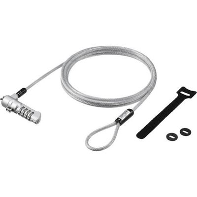 バッファロー BAFFALO ダイヤル式ワイヤーロック Nanoスロット対応 BLD4WNN 1個 452-0833（直送品）