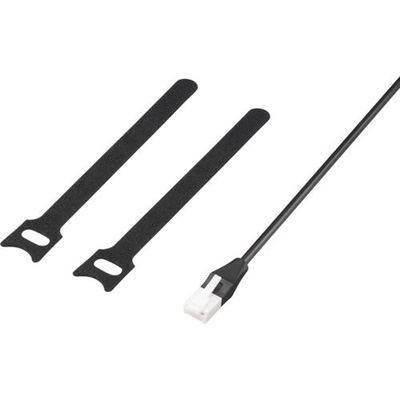 バッファロー ツメ折れないCat6 LANケーブル 結束バンド付 0.3m ブラック BL6TNYK03BK 1個 428-2603（直送品）