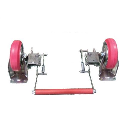 石川製作所 アイケー 台車用ストッパーユニット(固定キャスター交換タイプ) 300KB 1台 126-4740（直送品）