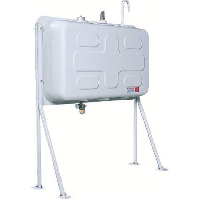 ダイケン 屋外用灯油タンク ホームタンク壁寄せ片面タイプ250型 HTK250S 1台 111-3330（直送品）