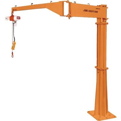 スーパーツール スーパー 二速選択型電動チェーンブロック付ジブクレーン 床固定・シンプル型 JBCC1037KH 1台 206-9909（直送品）