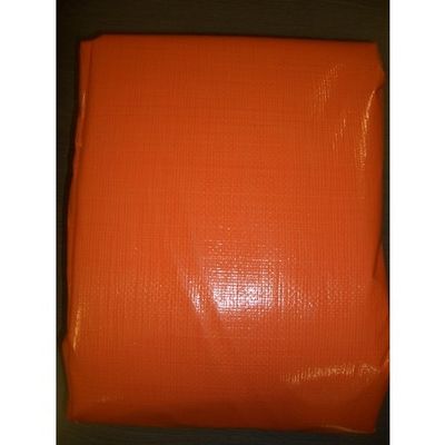 萩原工業 萩原 14×14クロス #4000(ブルーシート) オレンジ 1.83m×100m/R 1414C-OR18100 1本（直送品）