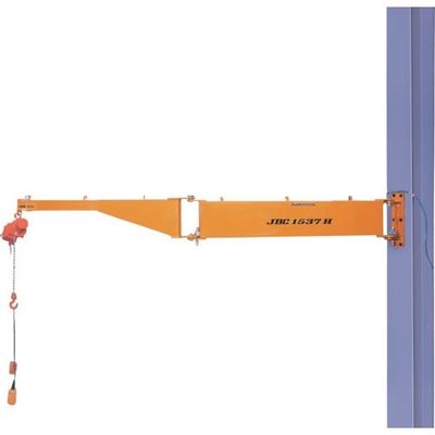 スーパーツール スーパー 二速選択型電動チェーンブロック付ジブクレーン 柱取付・シンプル型 JBCC1637H 1台 206-9908（直送品）