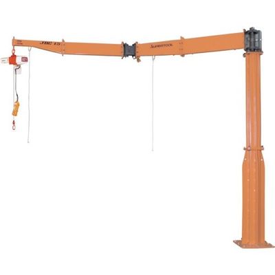 スーパーツール スーパー 二速選択電動チェーンブロック付ジブクレーン 床固定・アーム関節型 JBCC4940K 1台 206-9984（直送品）