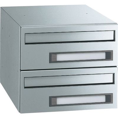 ダイケン ポステック CSPー205型(静音ダイヤル錠) 3戸用ユニット・横型 CSP-205-3D 1台 162-3727（直送品）