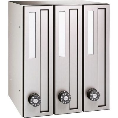 ダイケン ポステック CSPー121T型 前入れ前出し・3戸用・縦型 CSP-121T-3D 1台 162-3724（直送品）