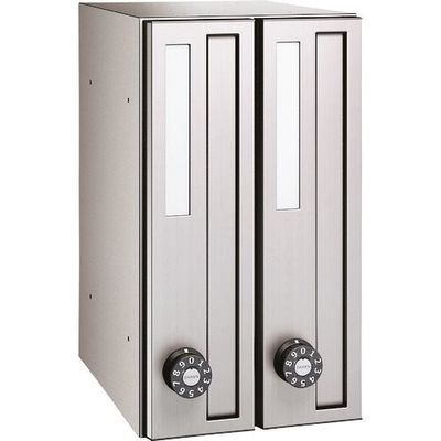 ダイケン ポステック CSPー121T型 前入れ前出し・2戸用・縦型 CSP-121T-2D 1台 162-3718（直送品）