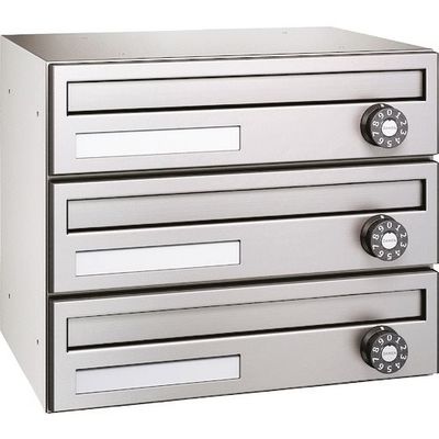 ダイケン ポステック CSPー121Y型 前入れ前出し・3戸用・横型 CSP-121Y-3D 1台 162-3720（直送品）