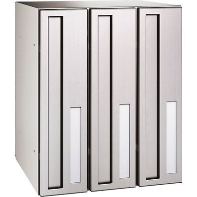 ダイケン ポステック CSPー221T型 前入れ後出し・3戸用・縦型 CSP-221T-3D 1台 162-3711（直送品）