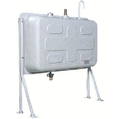 ダイケン 屋外用灯油タンク ホームタンク壁寄せ片面タイプ短脚195型 HTKS195VH 1台 111-3334（直送品）