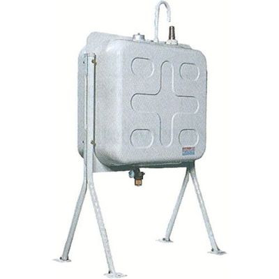 ダイケン 屋外用灯油タンク ホームタンク両面タイプ短脚195型 HTWS195S 1台 123-0057（直送品）