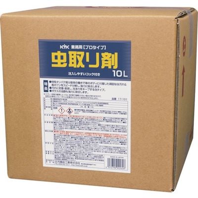 古河薬品工業 KYK 虫取り・鳥フン泡クリーナー10L 17-101 1個 340-0081（直送品）