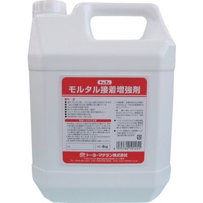 トーヨーマテラン MATERAN モルタル接着増強剤 4kg (1袋入) NO154066 1セット(4袋) 459-0149（直送品）