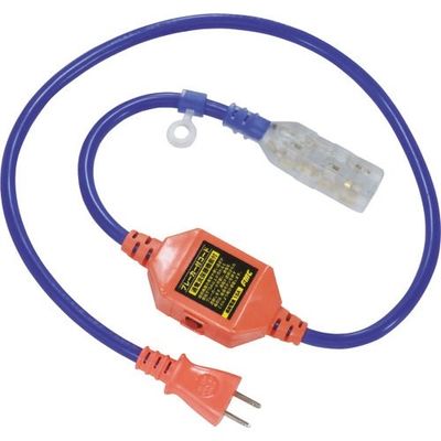 フジマック fmc ひかるブレーカー付延長コード 1m HB-1501-B 1本 226-1632（直送品）