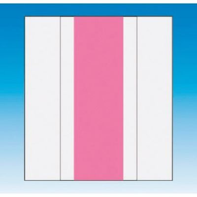 つくし工房 つくし 資格者表示ゼッケン前面用 蛍光ピンク無地 TY-201DM 1着 184-4868（直送品）