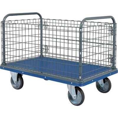 石川製作所 アイケー プレス製運搬車 金網付台車 507 1台 229-1748（直送品）