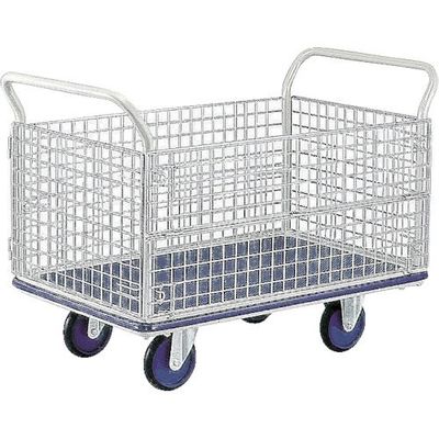 浅香工業 金象 ジャンボエース6金網付 フットブレーキ付 183646 1台 124-9618（直送品）