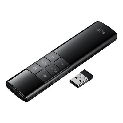 サンワサプライ タイマー付きプレゼンテーションマウス MA-WPR14BKN 1個（直送品）