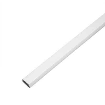 バッファロー BUFFALO 壁用フラットモール ストレート両面テープ付1m 幅26mm ホワイト BC-MW1SF26WHP 1個（直送品）