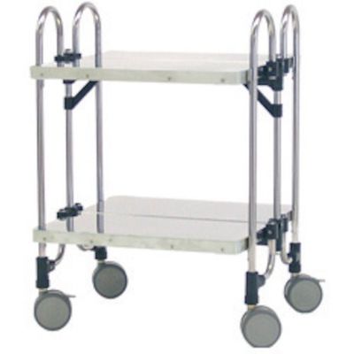 トクヤマ ステンレス 重量用折りたたみ式ワゴン FESTS-2FF 1台 176-9473（直送品）