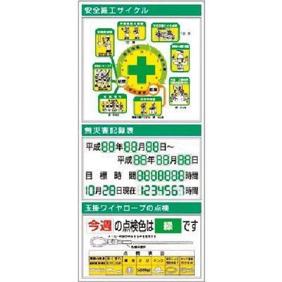 つくし工房 つくし スチール製フラット掲示板(大タイトル無しタイプ)追加ボード KG-771B 1台 185-4266（直送品）