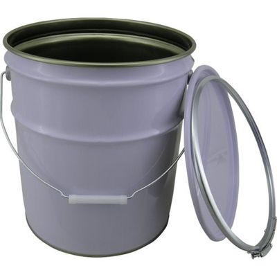 ジャパンペール JP テーパー ハンドタイプペール缶 BTー16白(アリ) 16L 27962-30 1缶 100-9393（直送品）