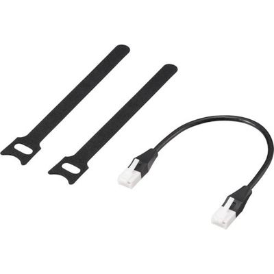 バッファロー ツメ折れないCat6 LANケーブル 結束バンド付 0.15m ブラック BL6TNYK015BK 1個 428-2694（直送品）