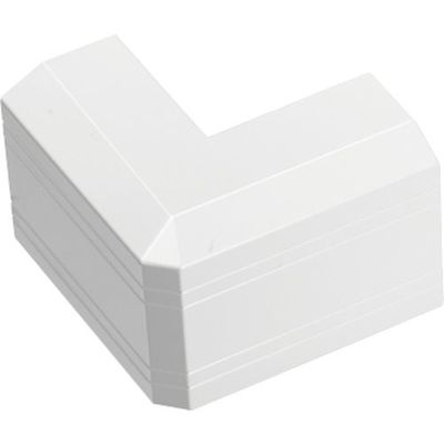 バッファロー 壁用フラットモール デズミ 幅22mm用 ホワイト BC-MW1DF22WH 1個 453-9587（直送品）