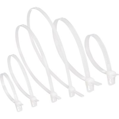 インシュロックタイ アウトレバー・リピートタイ屋外用(100本入)黒白 幅4.7×長さ361 ORF360-S-W 1袋(100本)（直送品）