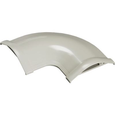 バッファロー 床用モール 曲がり 幅45mm用 グレー BC-ML2M45GY 1個 453-8100（直送品）