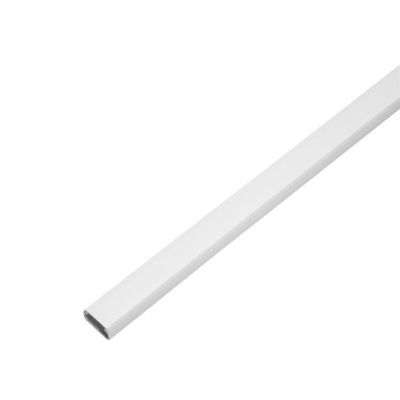 バッファロー BUFFALO 壁用フラットモール ストレート両面テープ付1m 幅22mm ホワイト BC-MW1SF22WHP 1個（直送品）