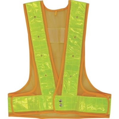 キタムラ産業 キタムラ LEDベスト(70幅) 黄/黄 KFVK-70YY 1枚 252-2350（直送品）